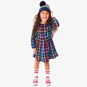 Primary Multicolor Plaid Dress Size 2